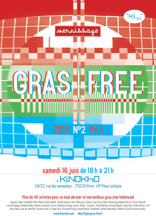 vernissage gras.free #2 - R.V.B @ kinokho